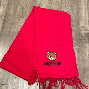 Moschino Red Scarf